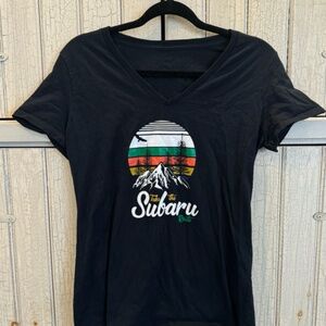 Black Subaru T-Shirt